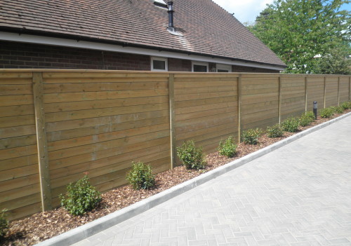 Acoustic sound proof fence