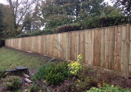 Closed Board Fencing Installation