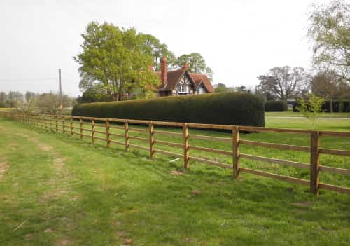 Post & Rail Fencing Buckinghamshire