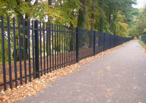 Security Fencing - ROUND TOP PALISADE - 5